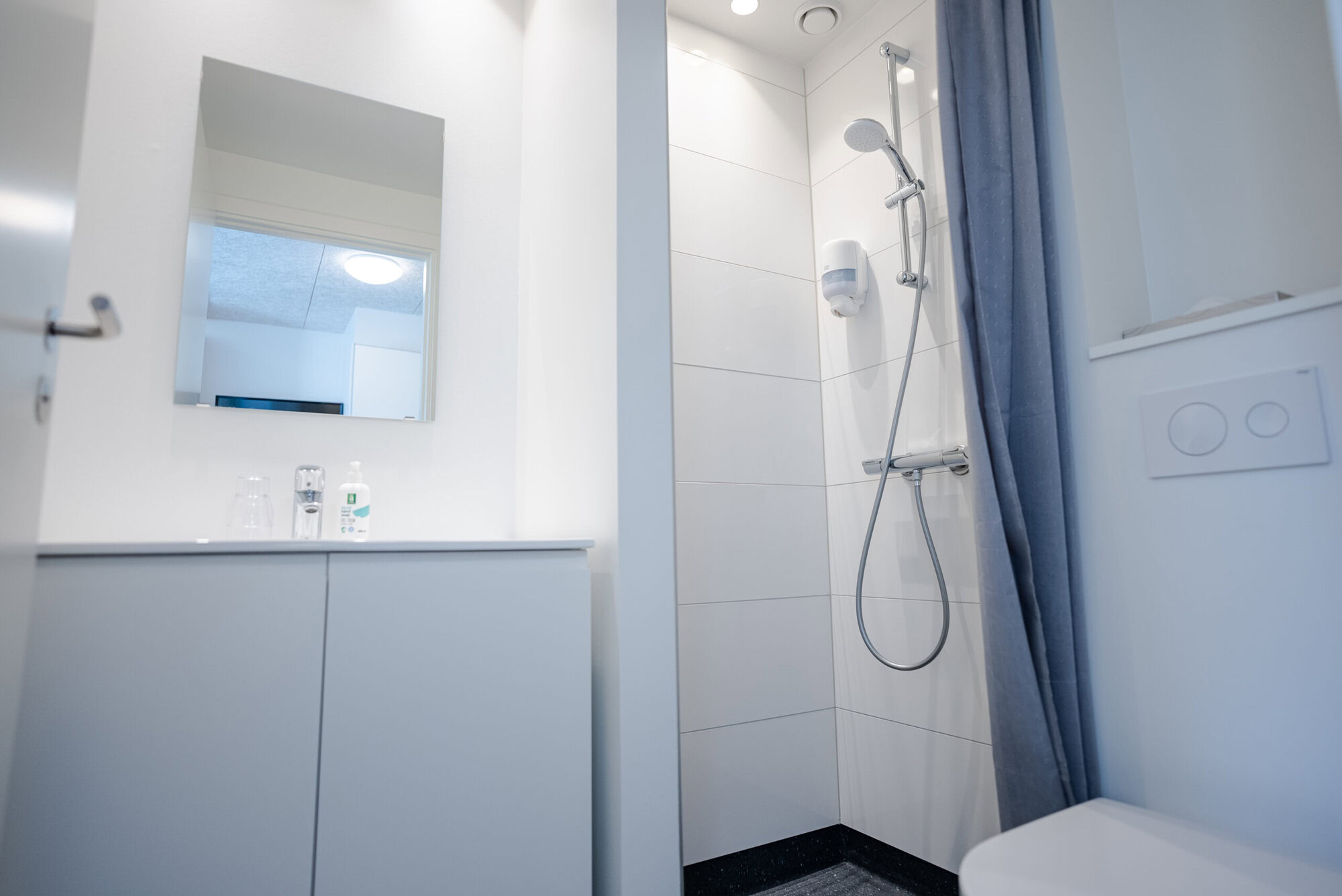 Værelse på Severin Kursuscenter og Hotel i Middelfart på Fyn