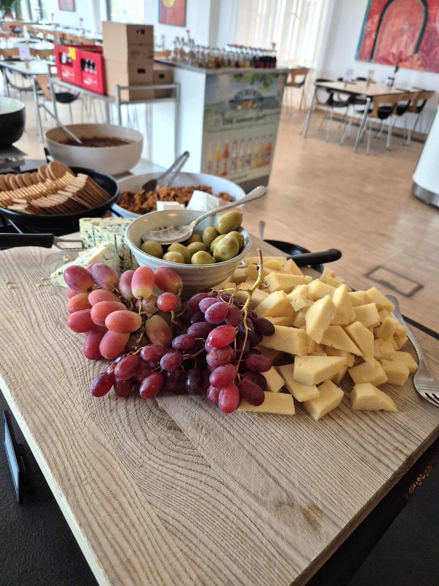 Frokostbuffet på Severin Kursuscenter og Hotel i Middelfart på Fyn
