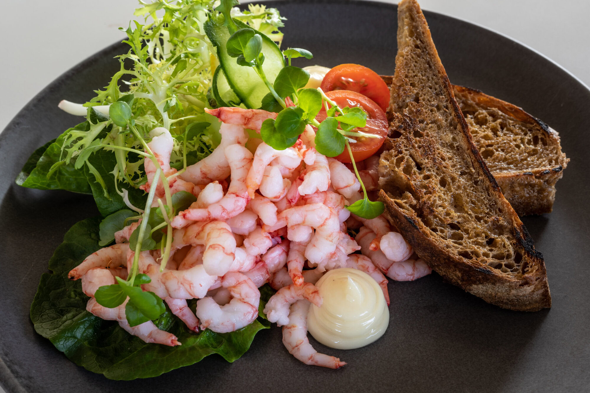 Tallerkenservering på Severin Kursuscenter og Hotel i Middelfart på Fyn