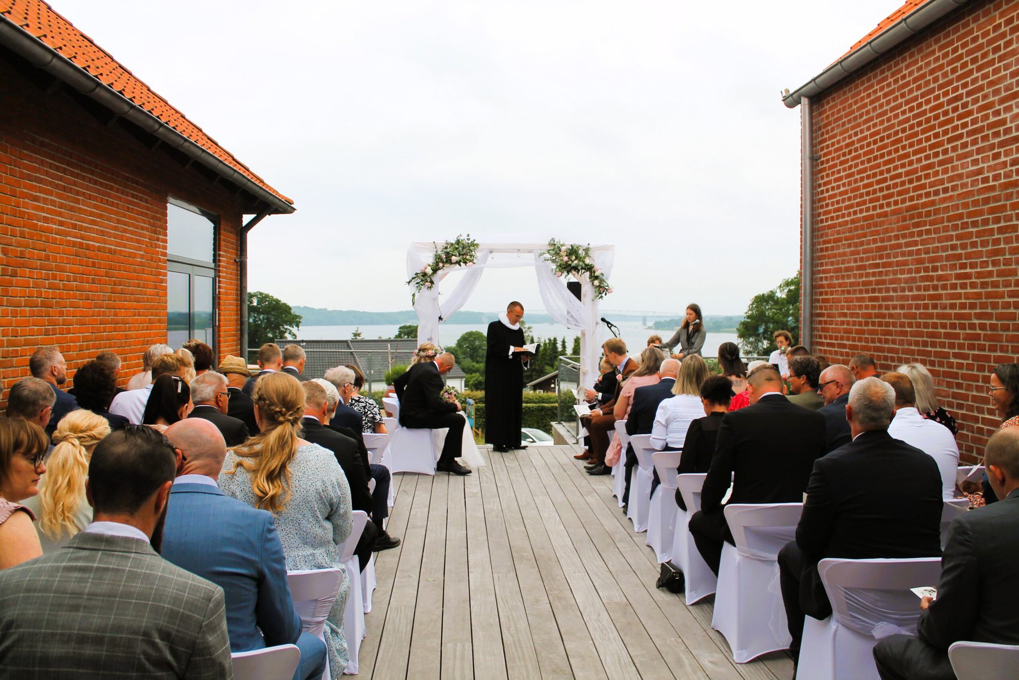Bryllup på Severin Kursuscenter og Hotel i Middelfart på Fyn