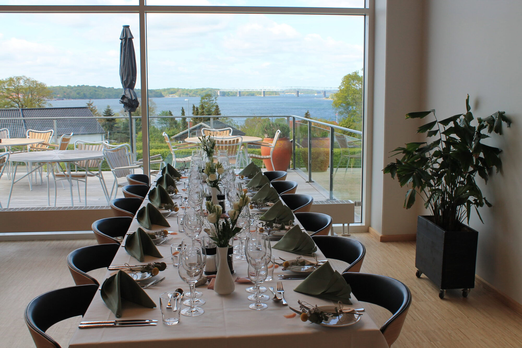 Panorama - Selskabslokale og festlokale på Severin Kursuscenter i Middelfart på Fyn