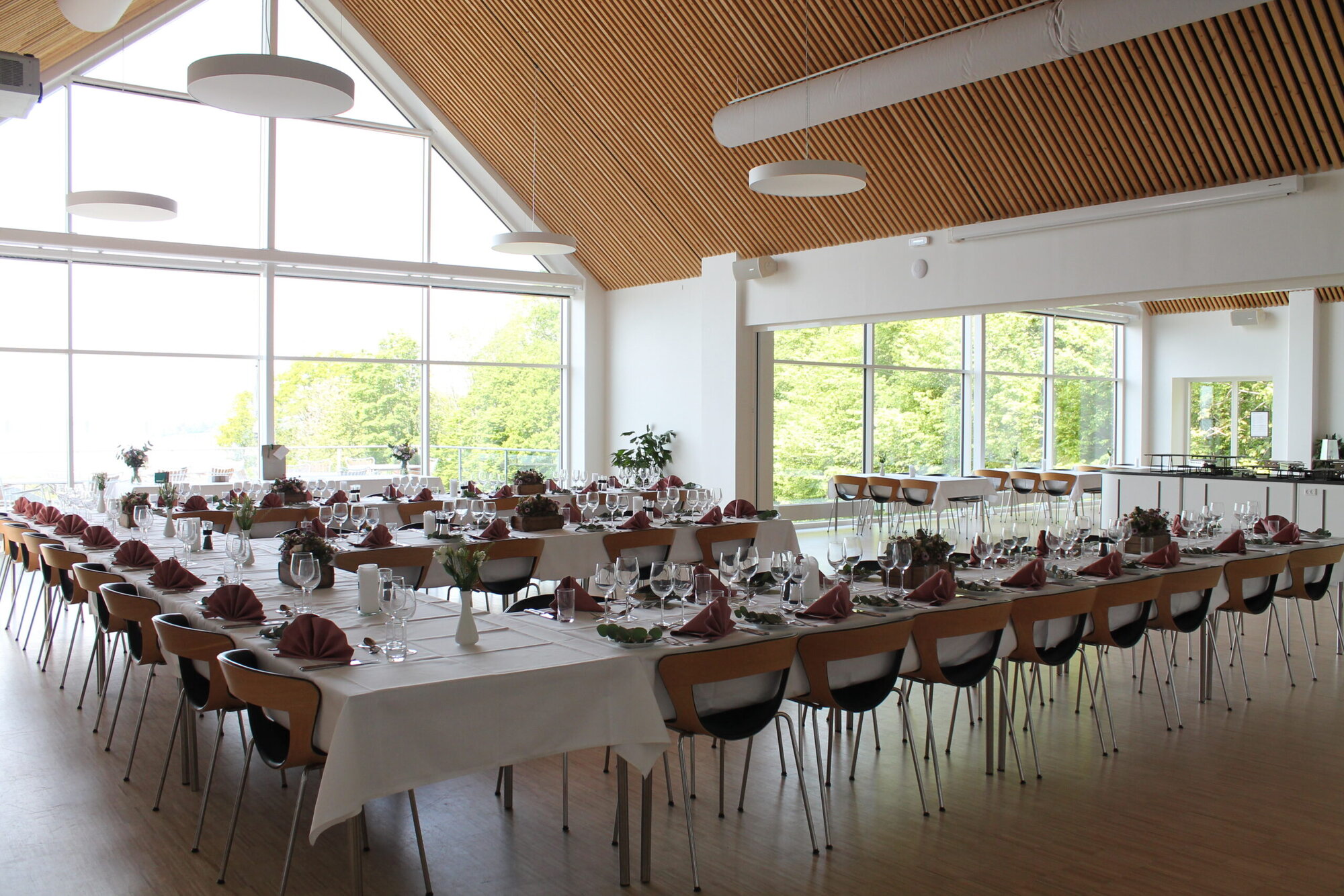 Panorama 1 & 2 - Selskabslokale og festlokale på Severin Kursuscenter i Middelfart på Fyn