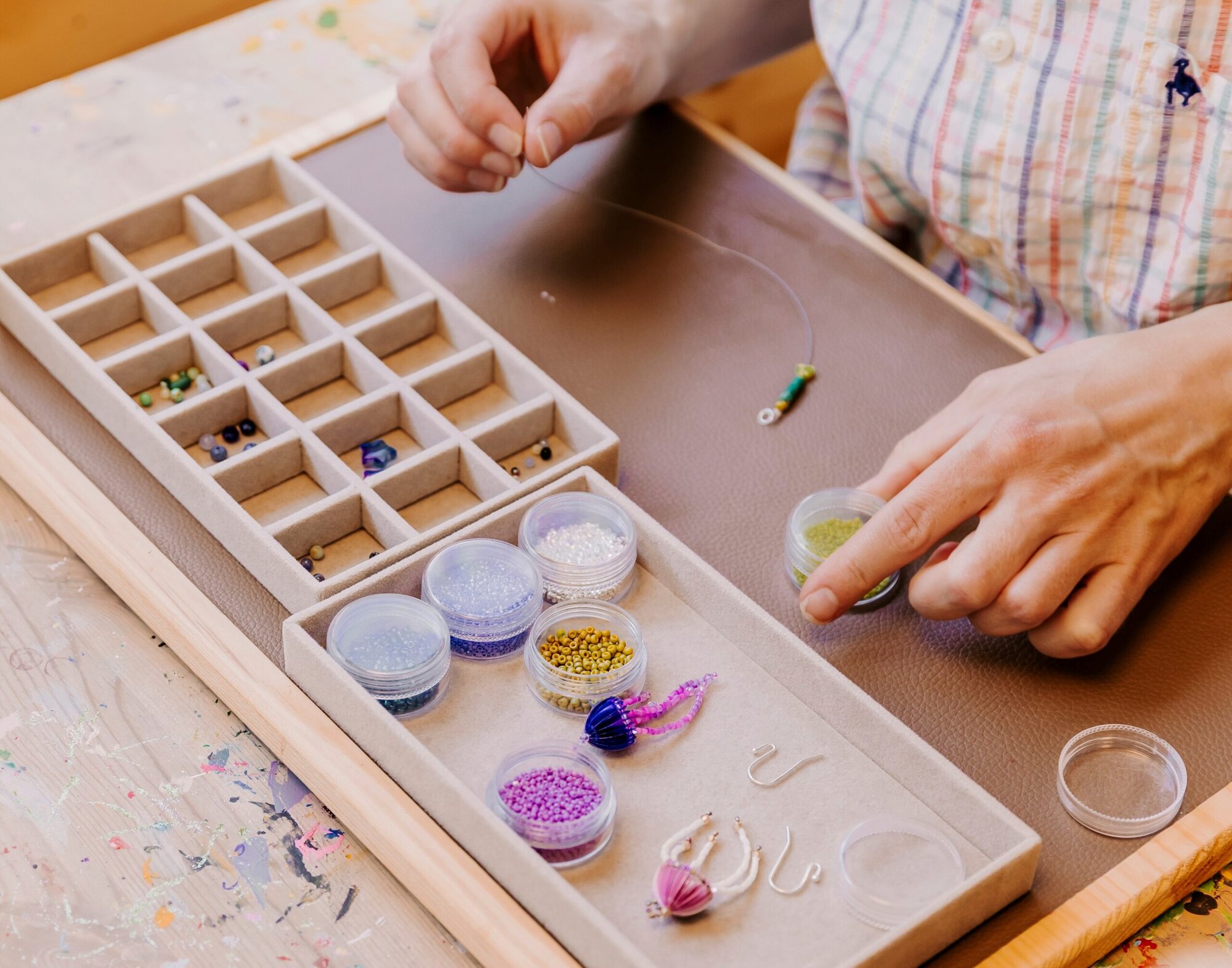 Lær at lave smykker med Kreaværk - teambuilding på Severin Kursuscenter og Hotel i Middelfart på Fyn