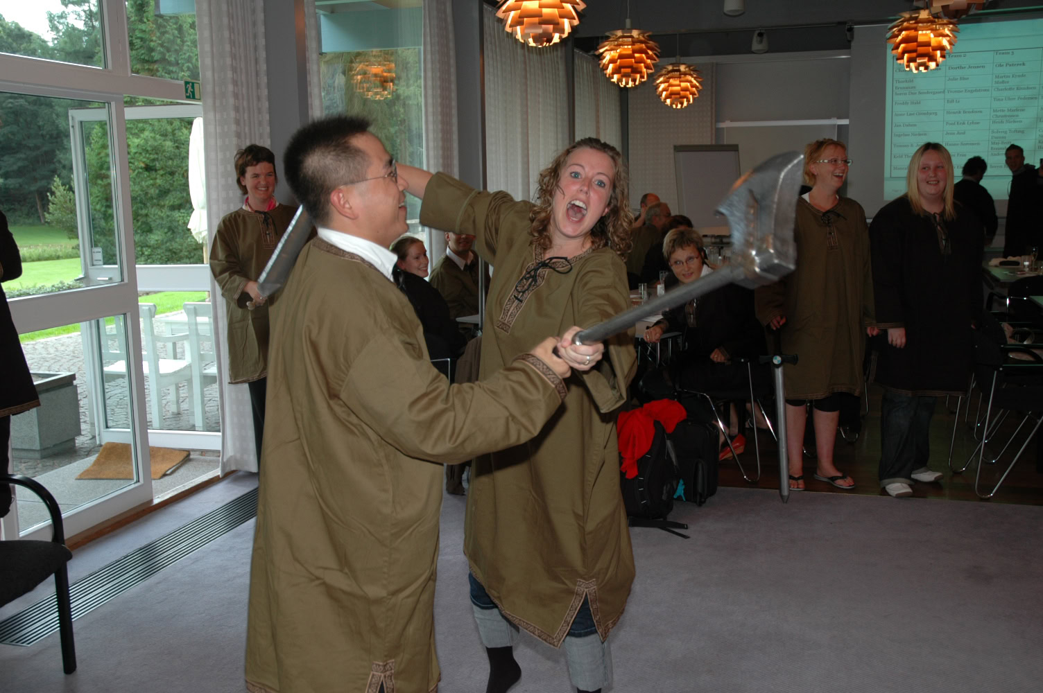 Vikinge stratego - Teambuilding på Severin Kursuscenter og Hotel i Middelfart på Fyn