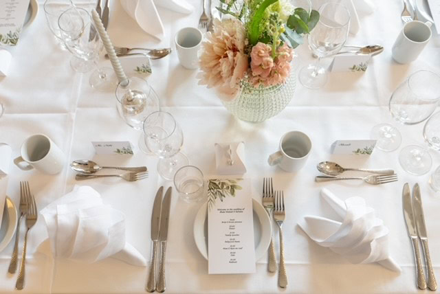 Bryllup på Severin Kursuscenter og Hotel i Middelfart på Fyn