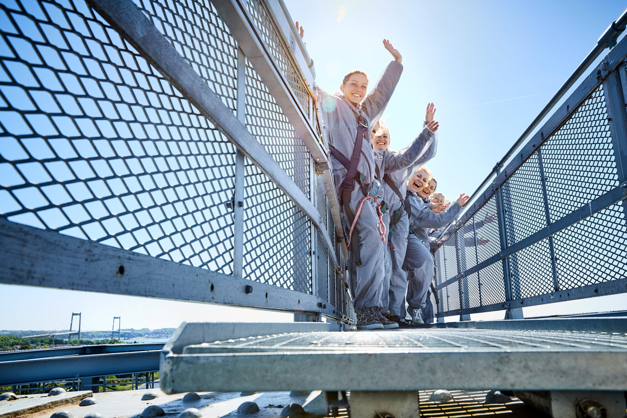 Bridgewalking - Teambuilding på Severin Kursuscenter og Hotel i Middelfart på Fyn