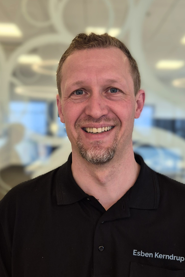 Esben Kerndrup - Teknisk chef på Severin Kursuscenter og Hotel i Middelfart på Fyn