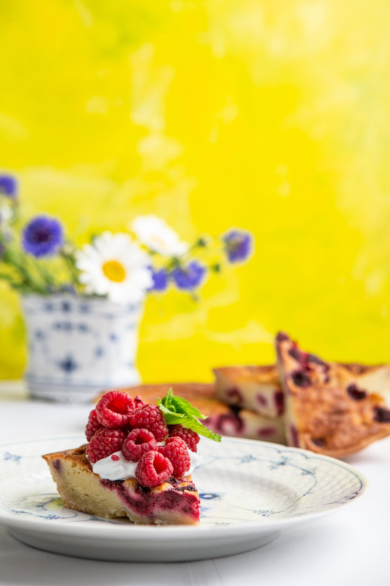 Hindbærkage på mazarinbund - Severins opskrifter på kager, salater og retter