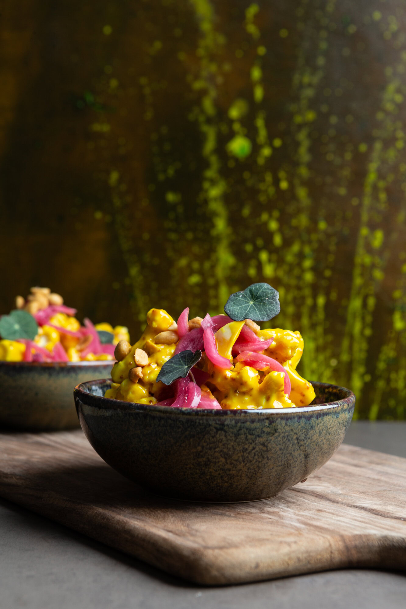 Blomkålssalat med syltede rødløg - Severins opskrifter på kager, salater og retter