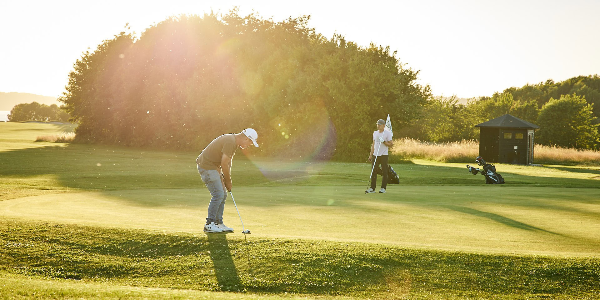 Golfophold på Severin Kursuscenter og Hotel i Middelfart på Fyn - foto af Martin Ries Fotografi (www.martinries.dk)