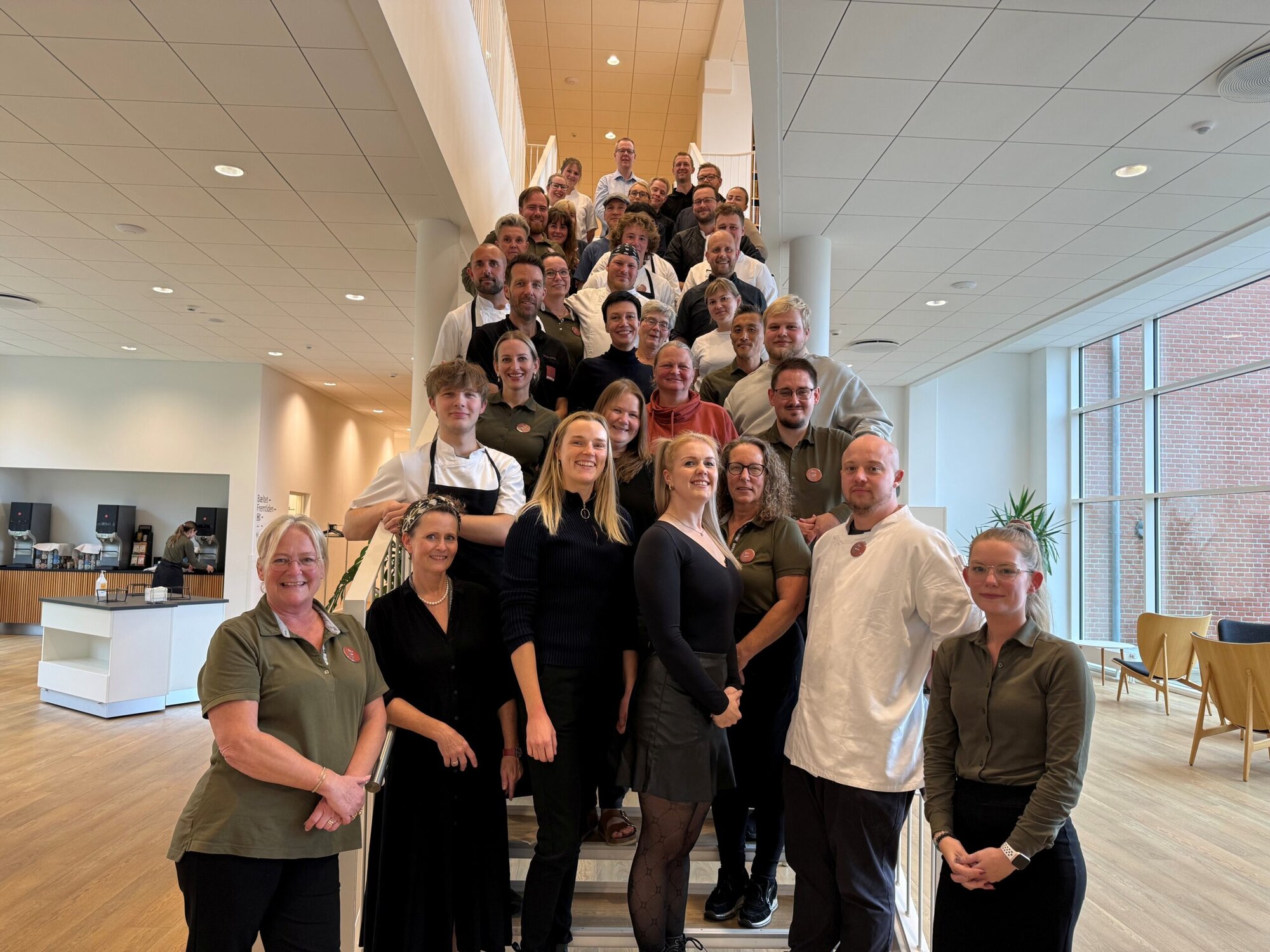 Personalet på Severin Kursuscenter og Hotel i Middelfart på Fyn