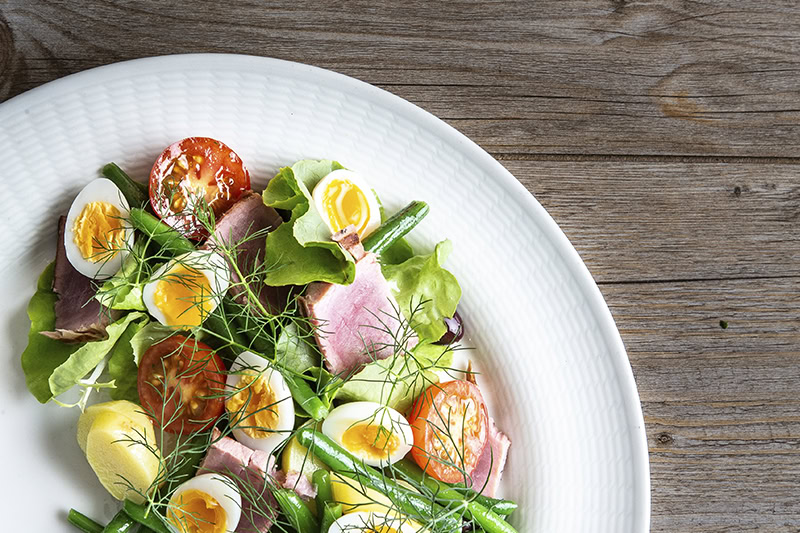 Salade Nicoise - Severins opskrifter på kager, salater og retter