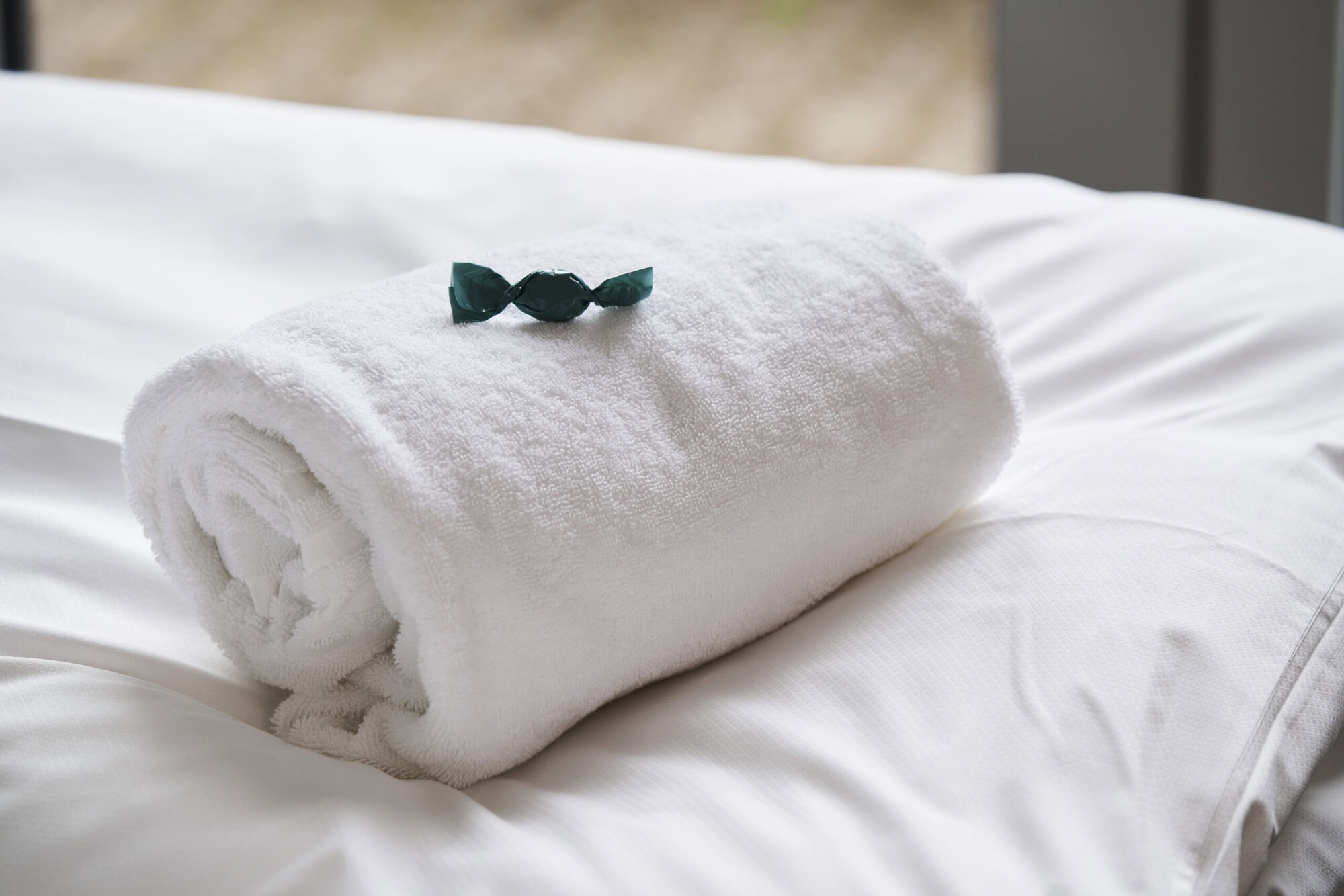 Værelse på Severin Kursuscenter og Hotel I Middelfart på Fyn